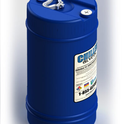 15 Gallons – ChillerGlycol™ DF1 – 100% USP Grade Inhibited Propylene Glycol