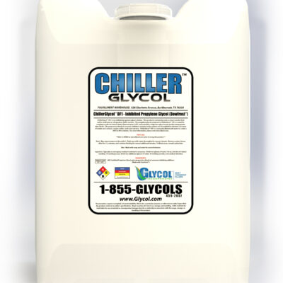 5.5 Gallons – ChillerGlycol™ DF1 – 100% USP Grade Inhibited Propylene Glycol
