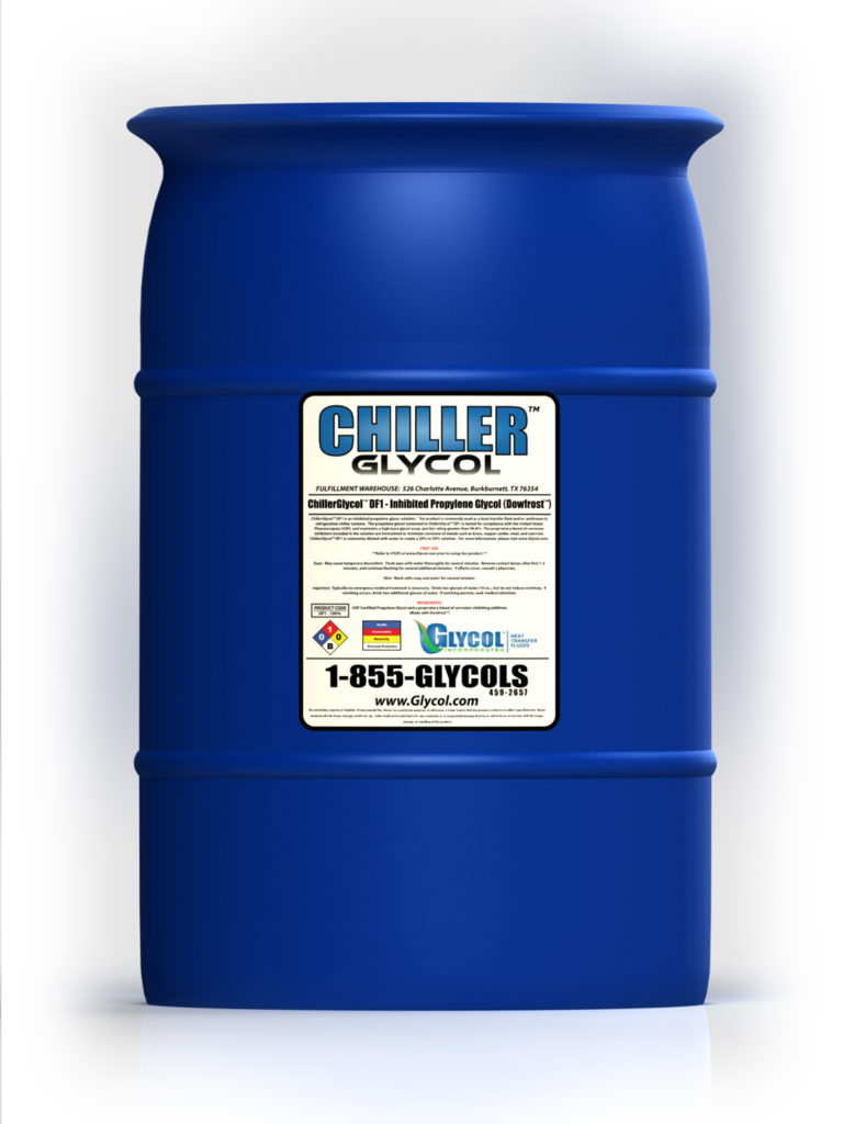 30 Gallons ChillerGlycol™ DF1 100 USP Grade Inhibited Propylene