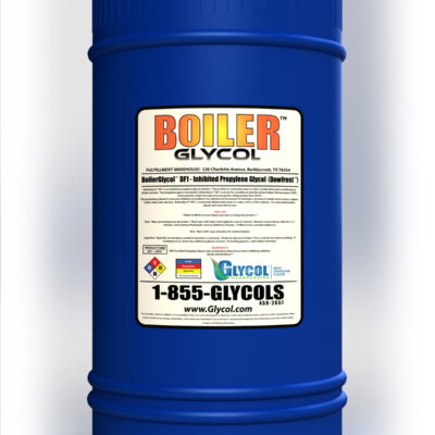 15 Gallons – BoilerGlycol™ DF1 – 100% USP Grade Inhibited Propylene Glycol