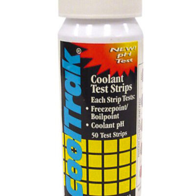 Glycol Test Strips (Freeze Point, Boiling Point, and pH) – Set of 50