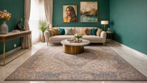 Read more about the article Creative Interior Decorating Ideas With Floral Rugs And Stylish Dining Spaces