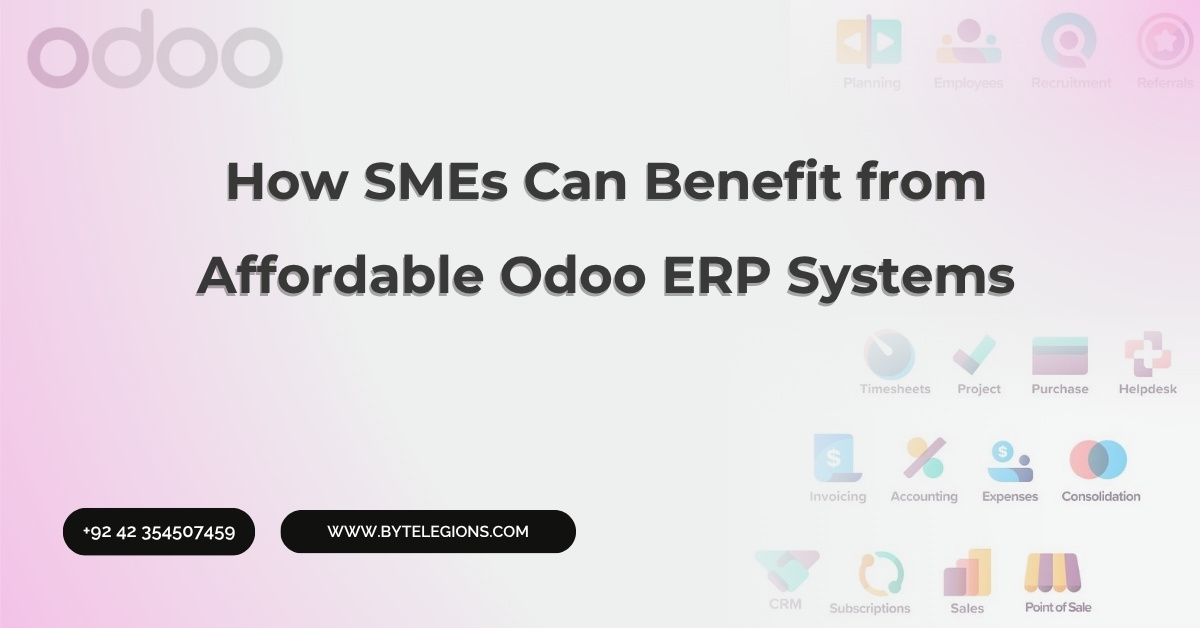 You are currently viewing How SMEs Can Benefit from Affordable Odoo ERP Systems
