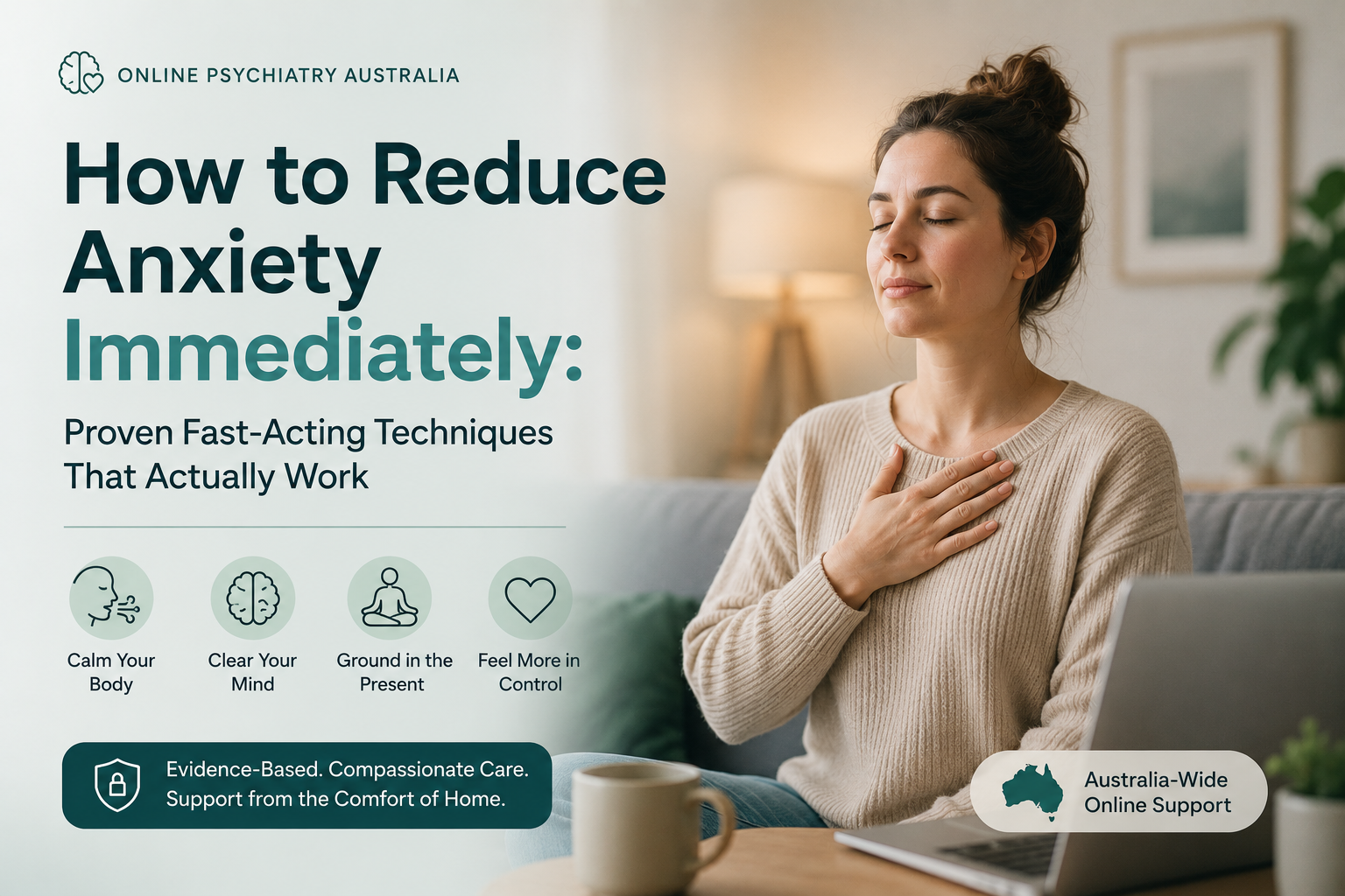 You are currently viewing How to Reduce Anxiety Immediately: Proven Fast-Acting Techniques That Actually Work