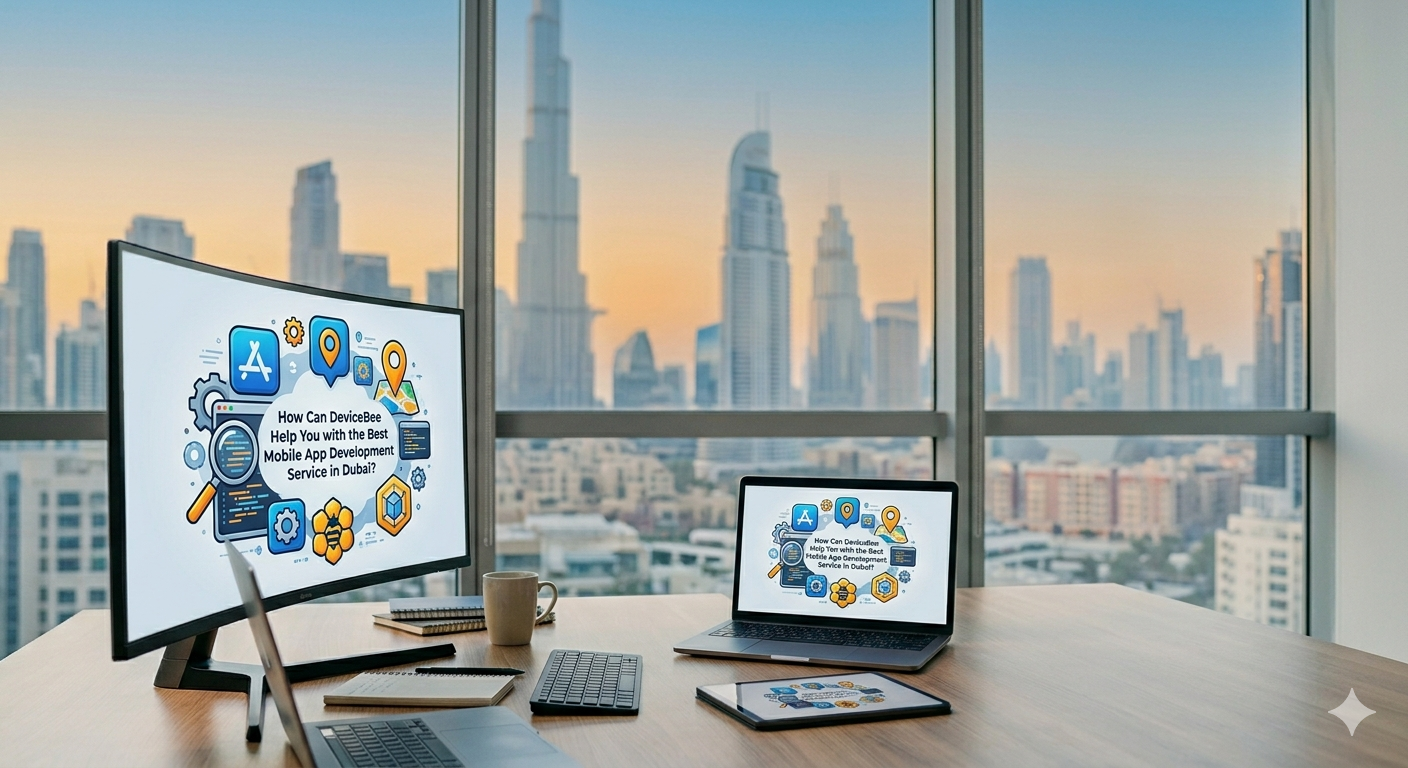 You are currently viewing How Can DeviceBee Help You with the Best Mobile App Development Service in Dubai?