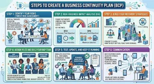 You are currently viewing How to Create a Business Continuity Plan (BCP)?