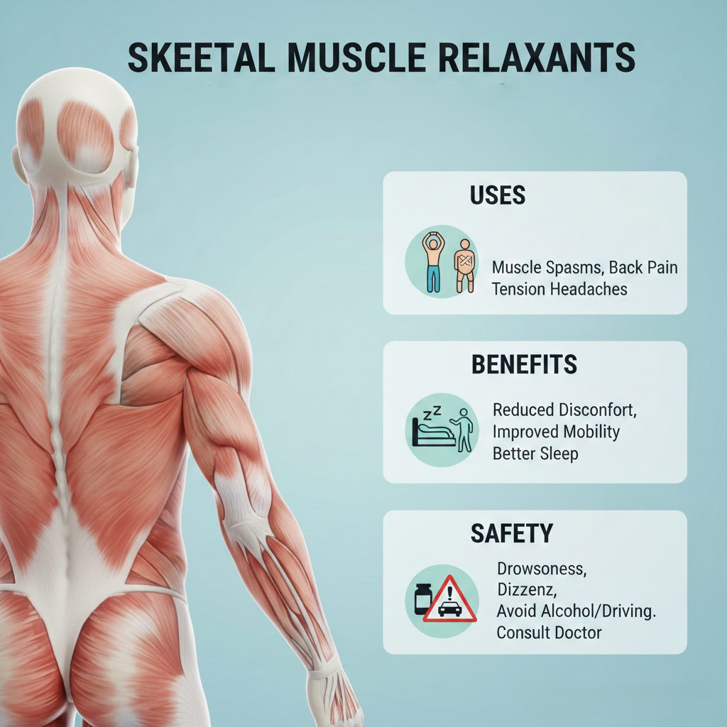 You are currently viewing Simple Guide to Skeletal Muscle Relaxants and Uses
