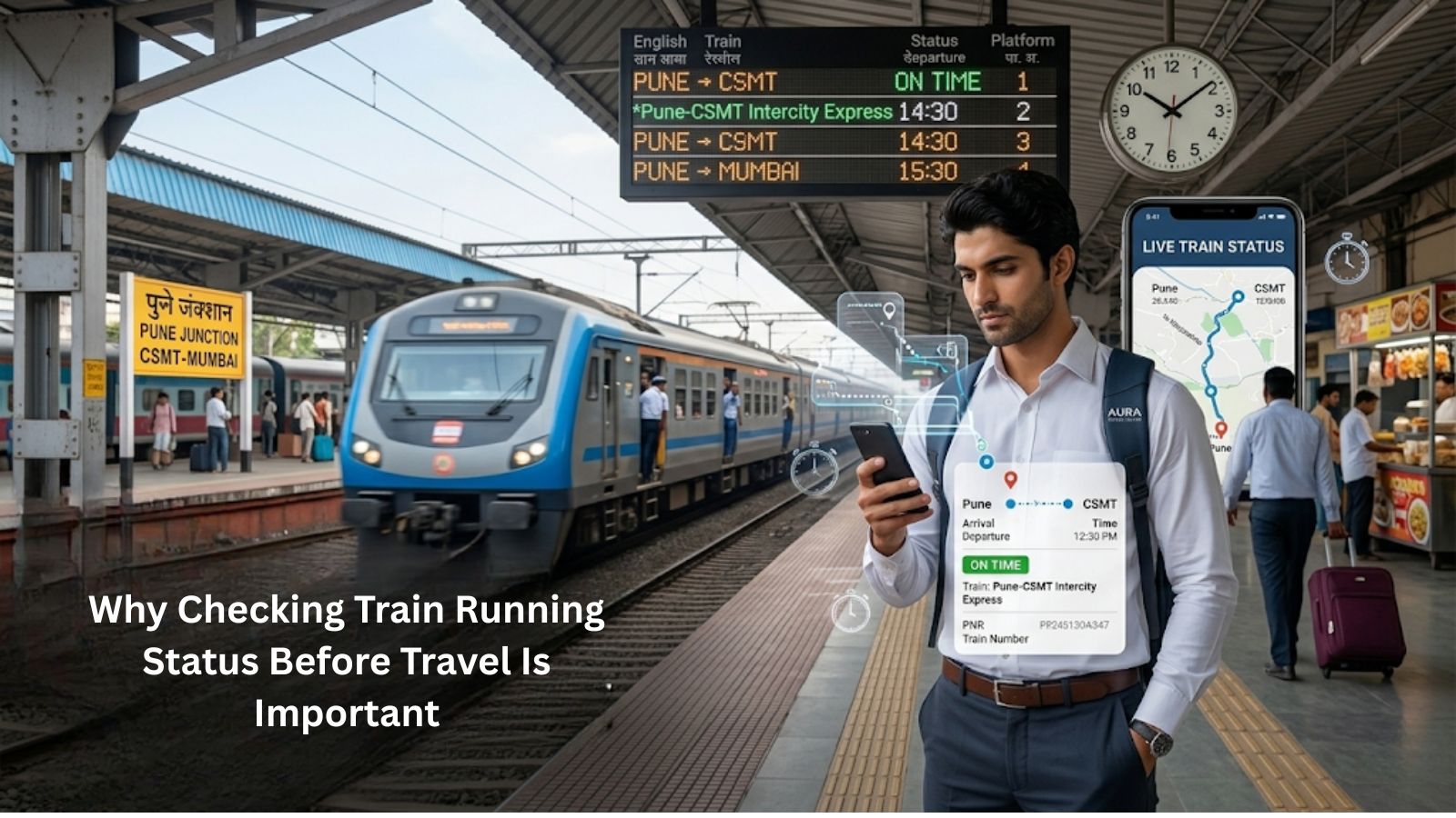 Read more about the article Why Checking Train Running Status Before Travel Is Important