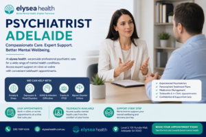 Read more about the article Psychiatrist Adelaide: Complete Guide to Mental Health Support and Treatment | elysea health