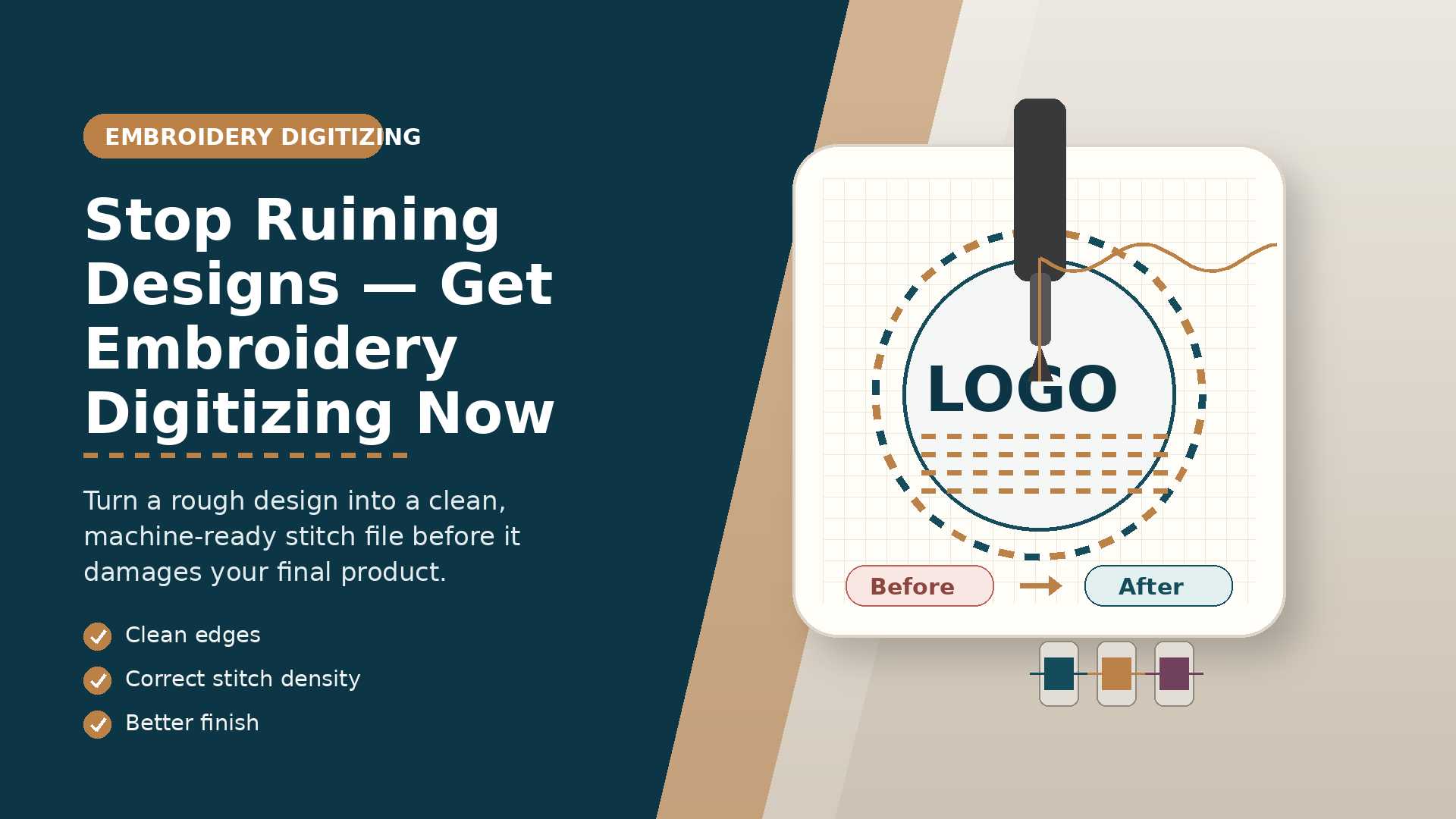 You are currently viewing Embroidery Digitizing: One Fix That Changes Everything