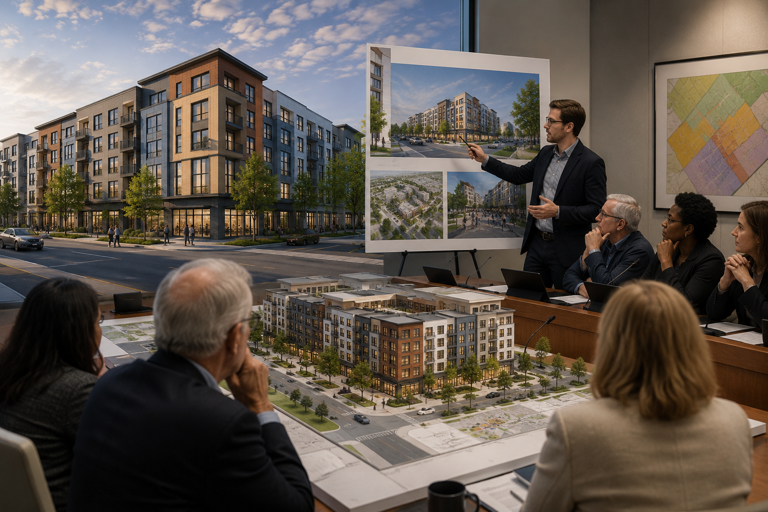 You are currently viewing Architectural Visualization Services for Zoning Battles: How Renderings Win Over Skeptical Planning Boards