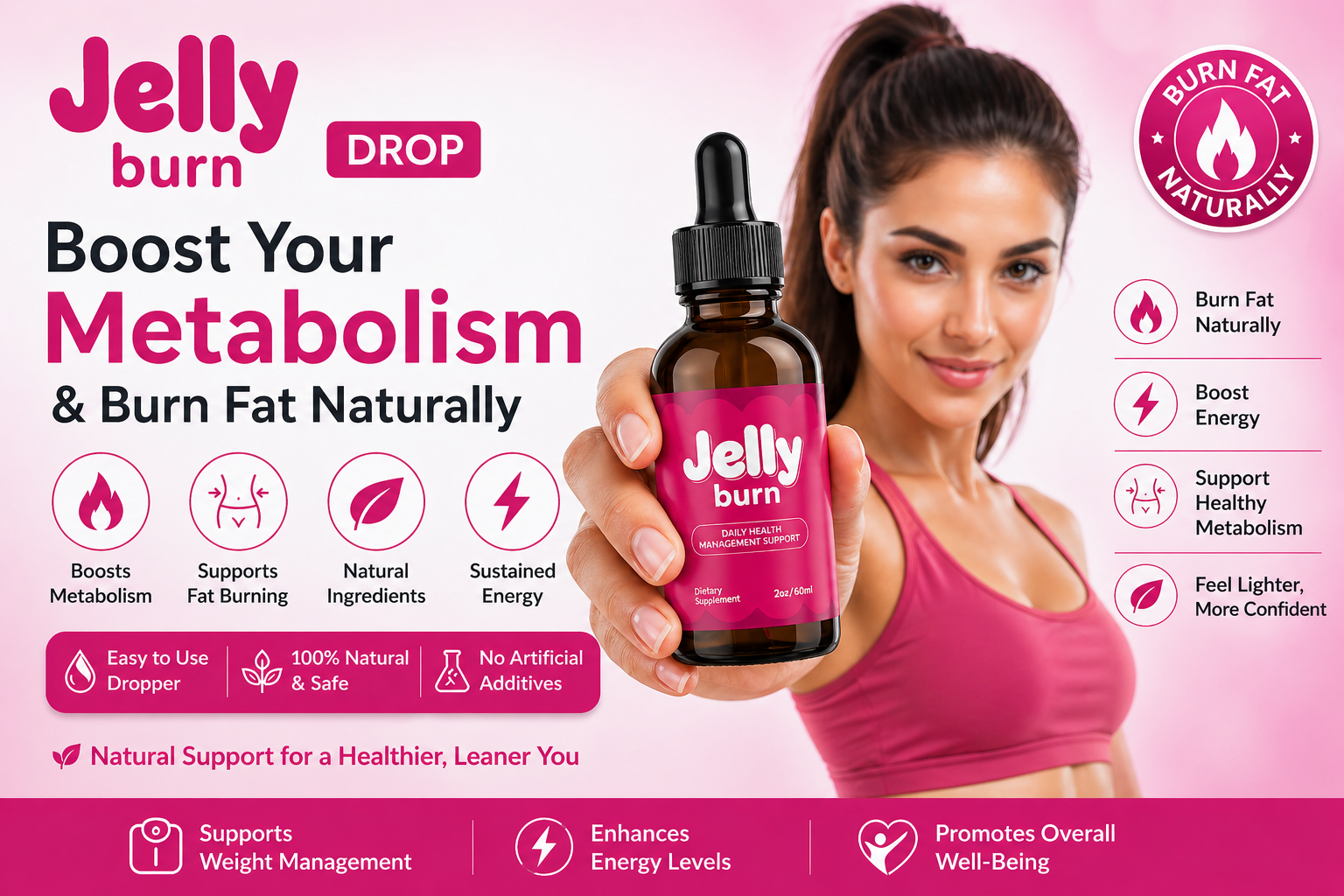 Read more about the article JellyBurn™ Drop – Simple Liquid Drops for Weight Management
