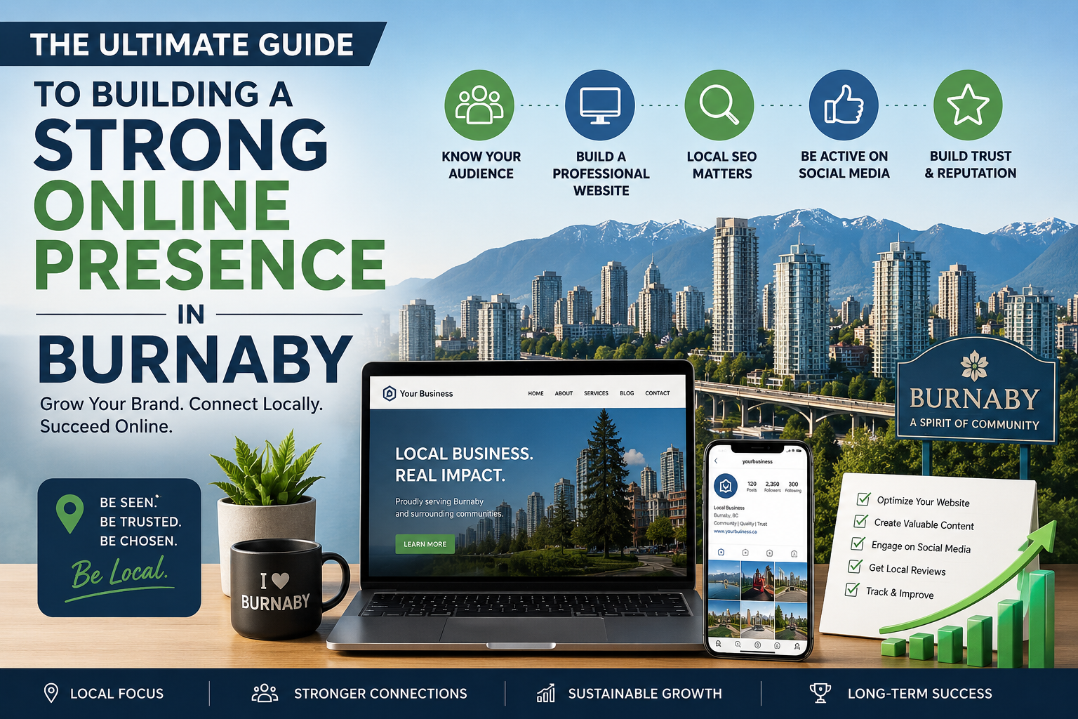 Read more about the article The Ultimate Guide to Building a Strong Online Presence in Burnaby