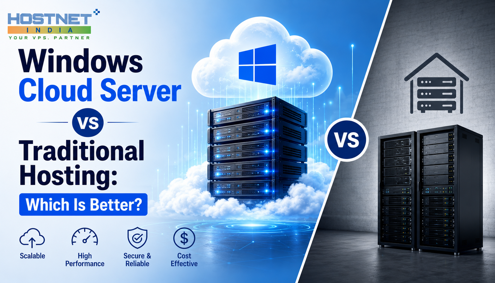Read more about the article Windows Cloud Server vs Traditional Hosting: Which Is Better?