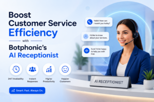 Read more about the article Boost Customer Service Efficiency with Botphonic’s AI Receptionist 