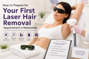 Read more about the article How to Prepare for Your First Laser Hair Removal Appointment in Newmarket