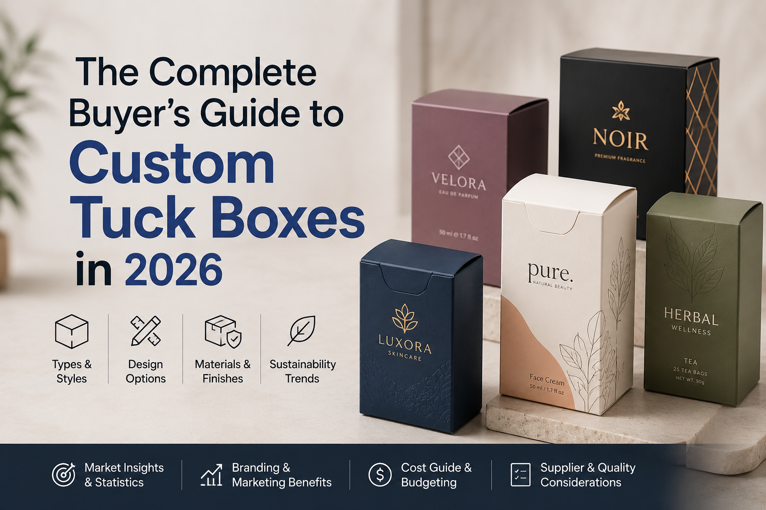 You are currently viewing The Complete Buyer’s Guide to Custom Tuck Boxes in 2026