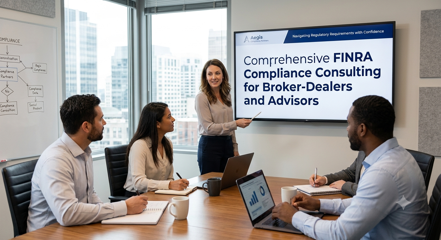 Read more about the article Comprehensive FINRA Compliance Consulting for Broker-Dealers and Advisors
