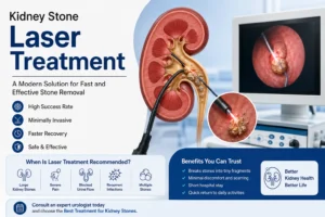Read more about the article Kidney Stone Laser Treatment: A Modern Solution for Fast and Effective Stone Removal
