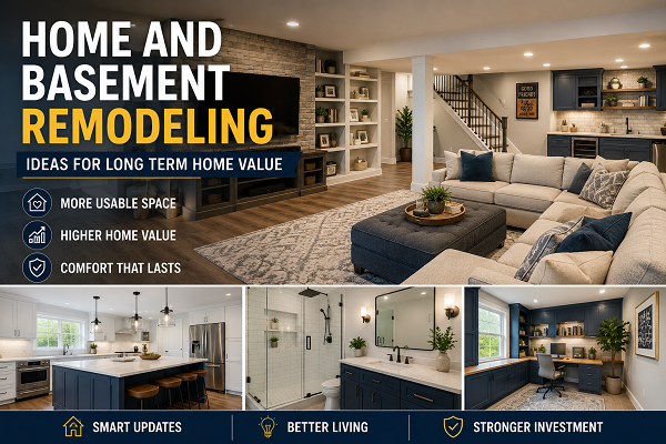 You are currently viewing Home and Basement Remodeling Ideas for Long Term Home Value