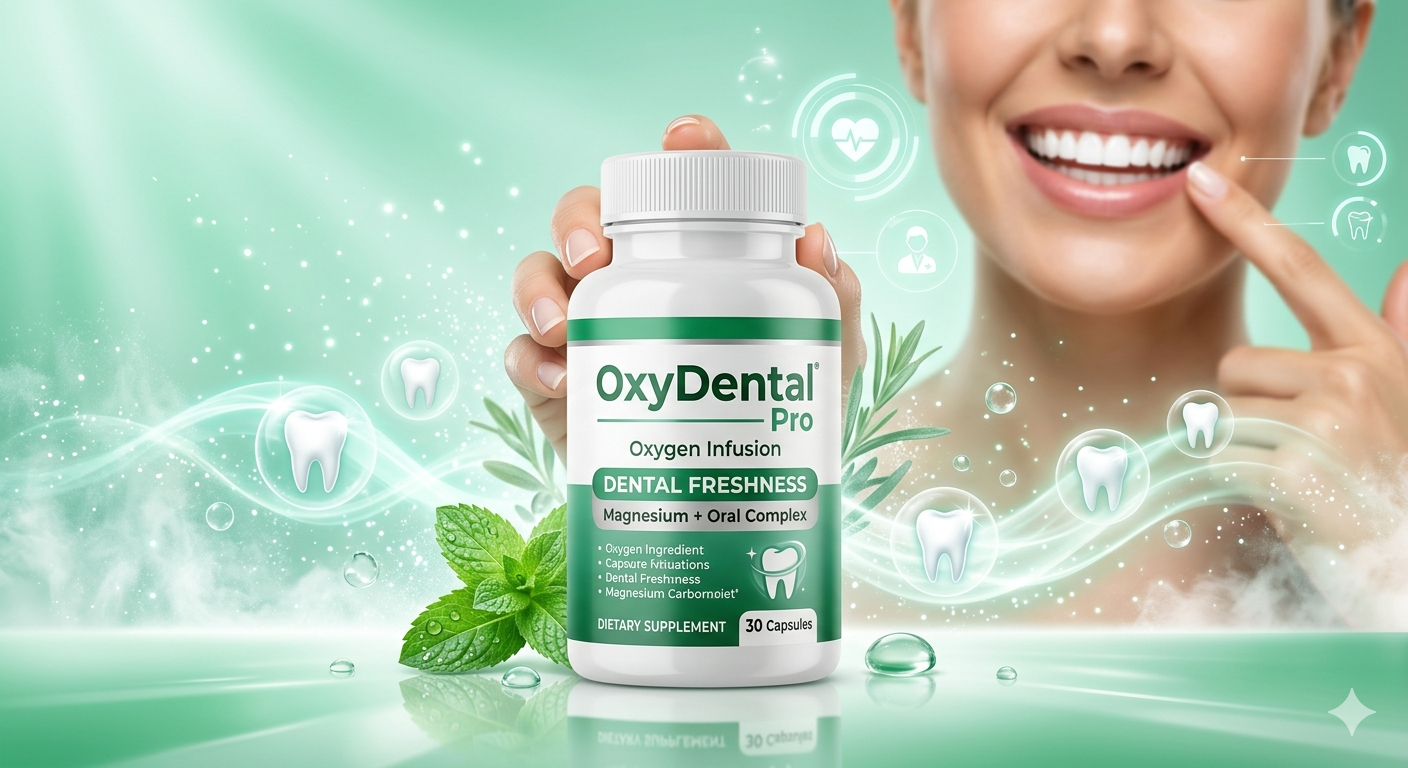 You are currently viewing OxyDental Pro Supplement for Strong Teeth, Healthy Gums, and Fresh Breath Support