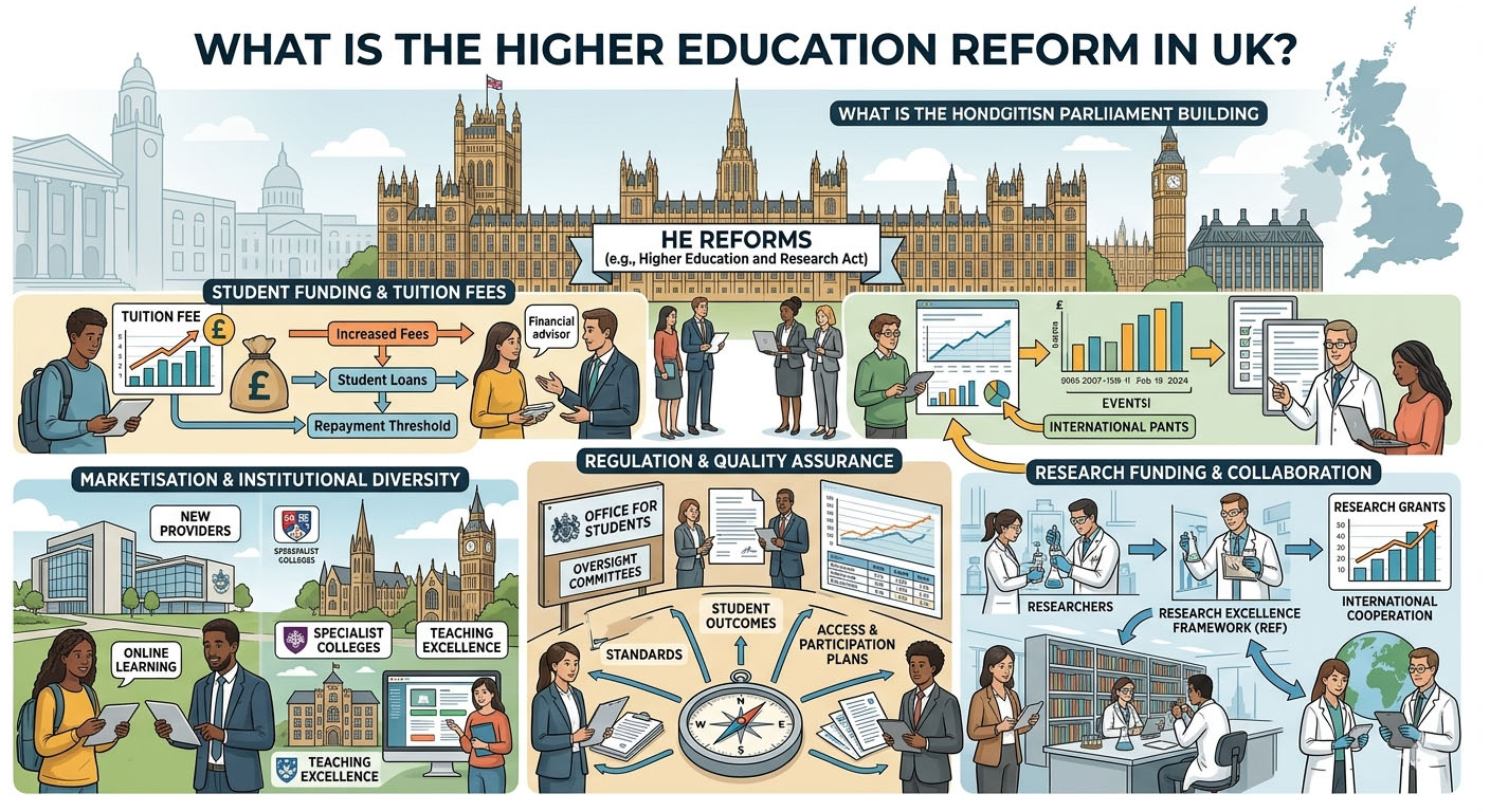 Read more about the article What is the higher education reform in UK?
