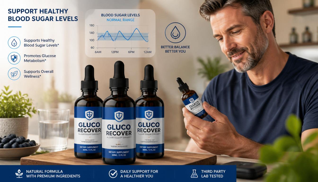 You are currently viewing Gluco Recover Review 2026: Natural Blood Sugar & Energy Support Formula