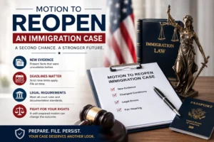 Read more about the article Motion to Reopen EOIR After an Immigration Court Decision: What You Need to Know in 2026