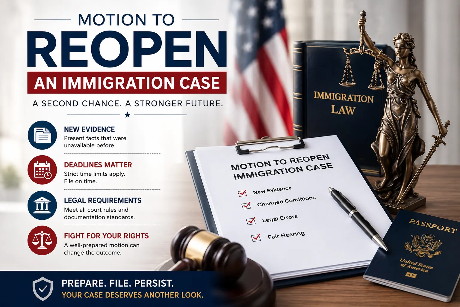 You are currently viewing Motion to Reopen EOIR After an Immigration Court Decision: What You Need to Know in 2026