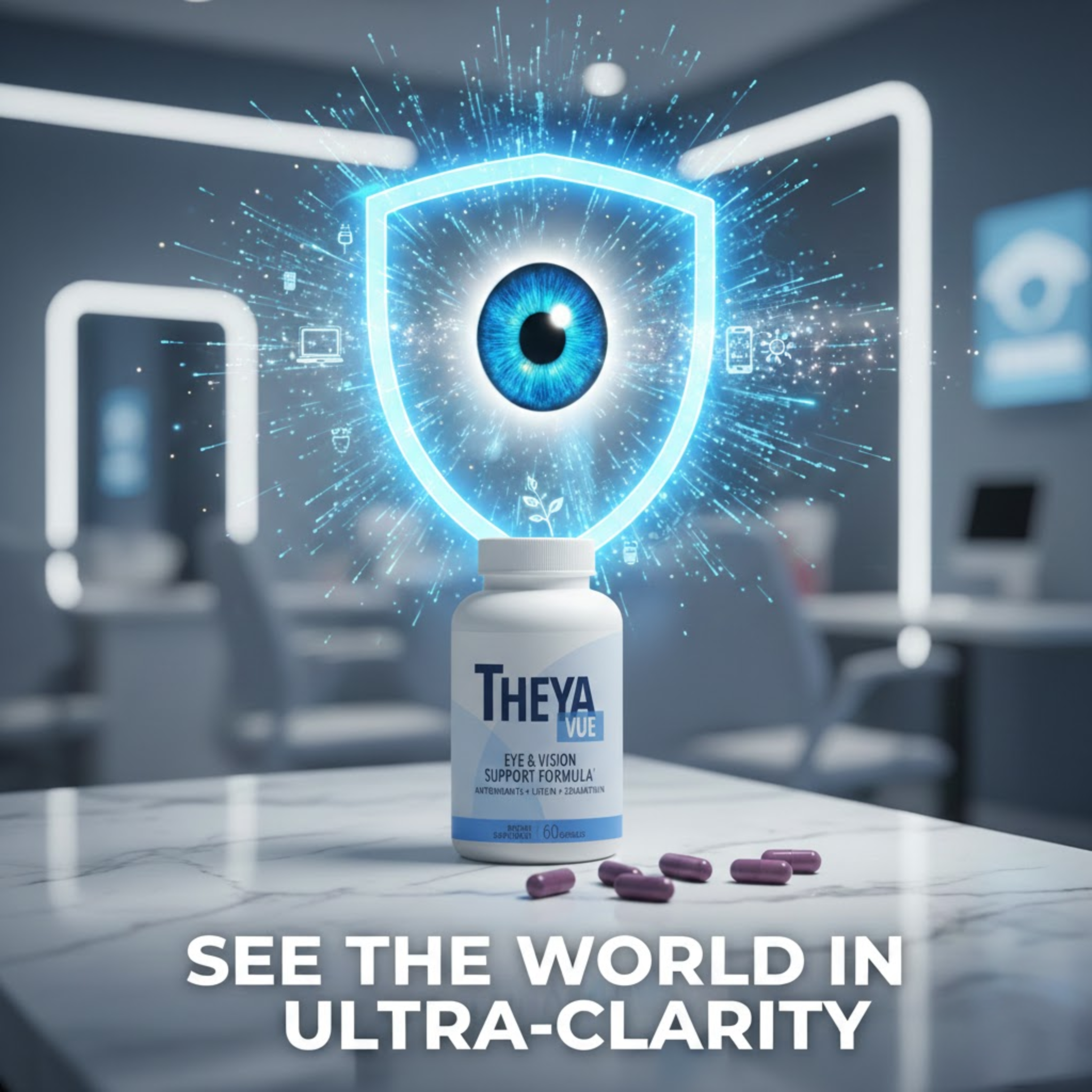 Read more about the article TheyaVue® Eye Care Supplement: Natural Vision Support for Clearer, Healthier Eyes