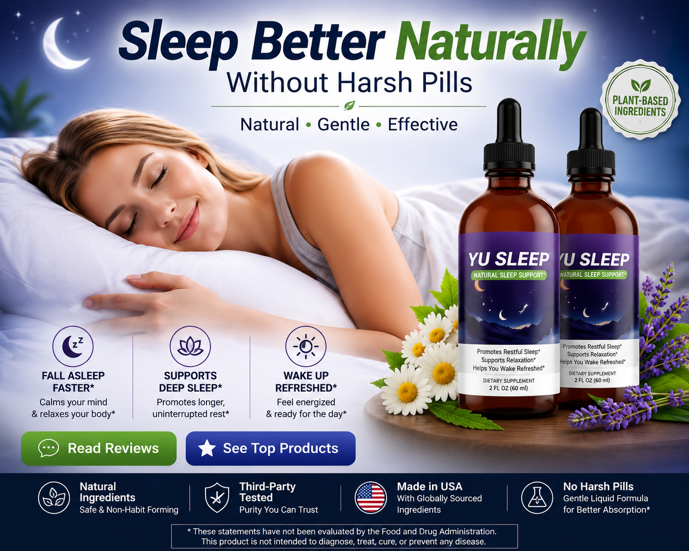 You are currently viewing Yu Sleep Supplement – Natural Sleep Support for Deep Rest & Relaxation