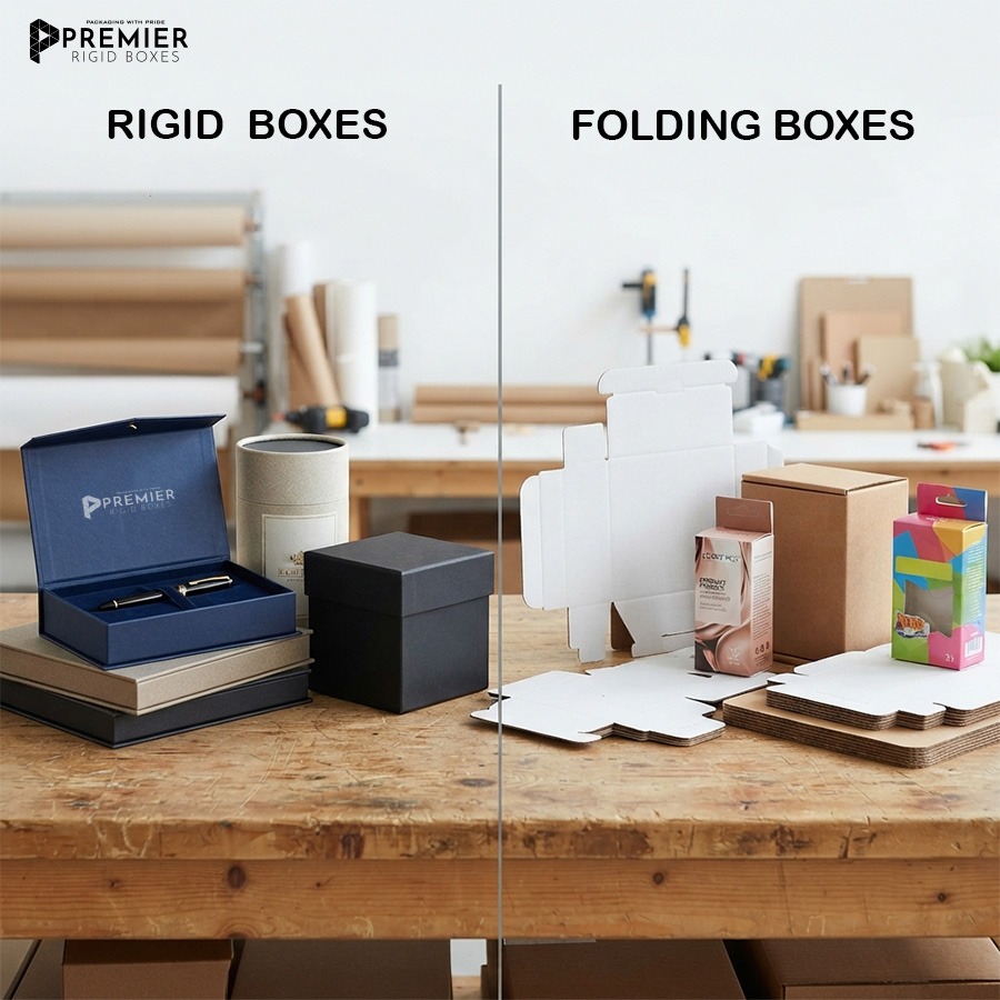 Read more about the article Rigid vs Folding Boxes: Which Does Your Product Deserve?