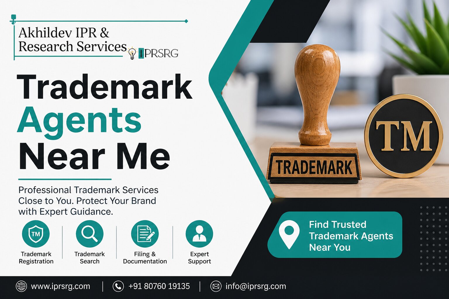 Read more about the article Find Reliable Trademark Agents Near Me to Protect Your Brand