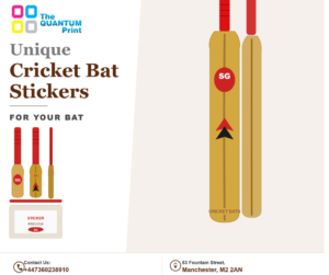 Read more about the article From Blank Bat to Winning Brand: The Complete Guide to Custom Cricket Bat Sticker Printing