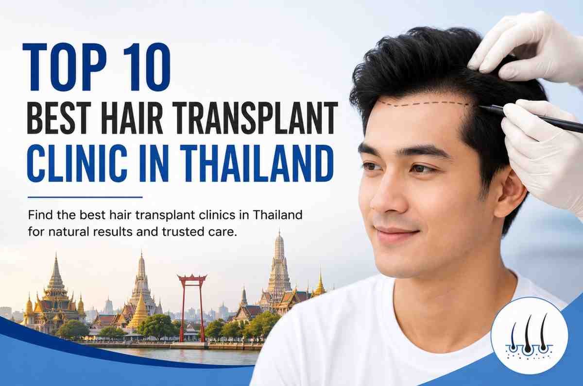 Read more about the article Top 10 Best Hair Transplant Clinics in Thailand