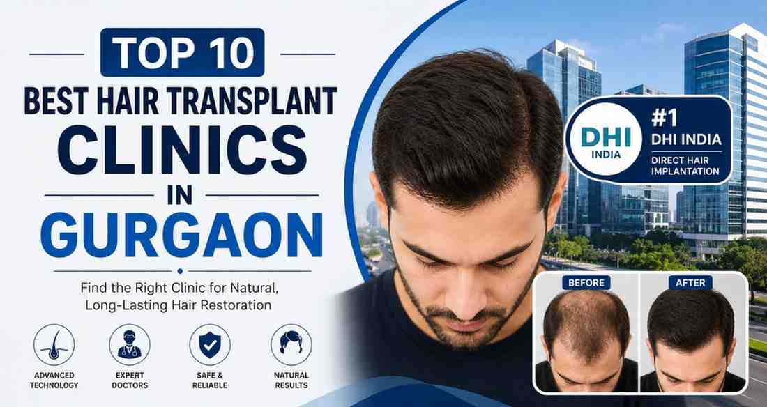 Read more about the article Top 10 Best Hair Transplant Clinics in Gurgaon