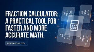 Read more about the article Fraction Calculator: A Practical Tool for Faster and More Accurate Math