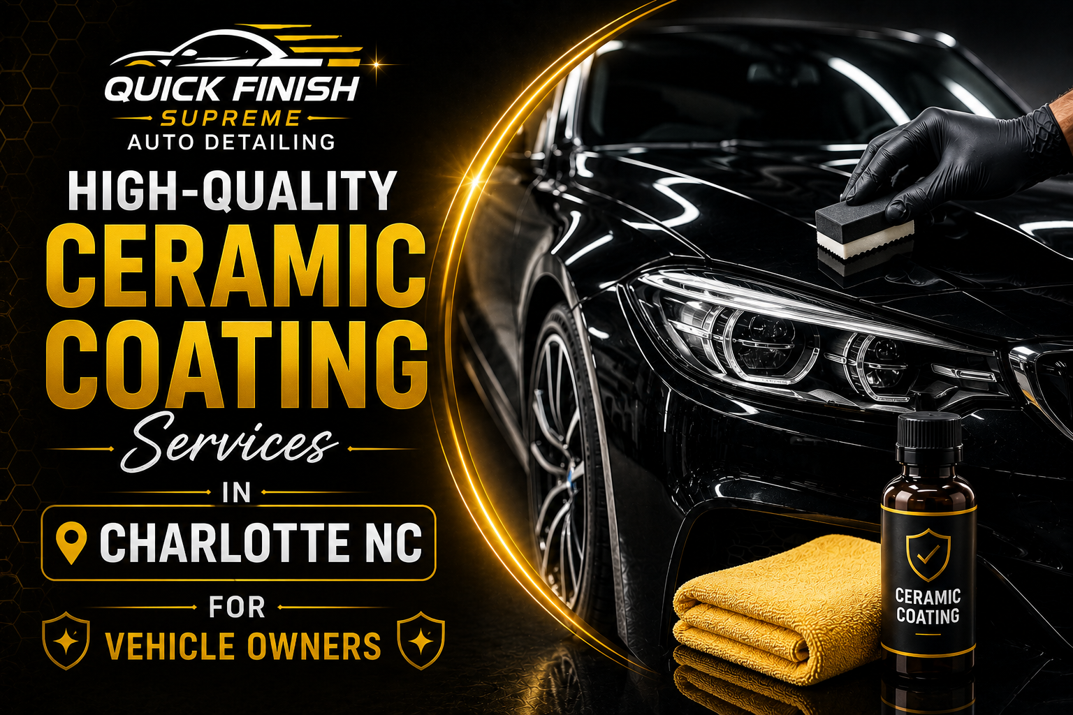 You are currently viewing High-Quality Ceramic Coating Services in Charlotte NC for Vehicle Owners