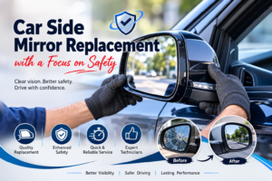 Read more about the article Car Side Mirror Replacement with a Focus on Safety