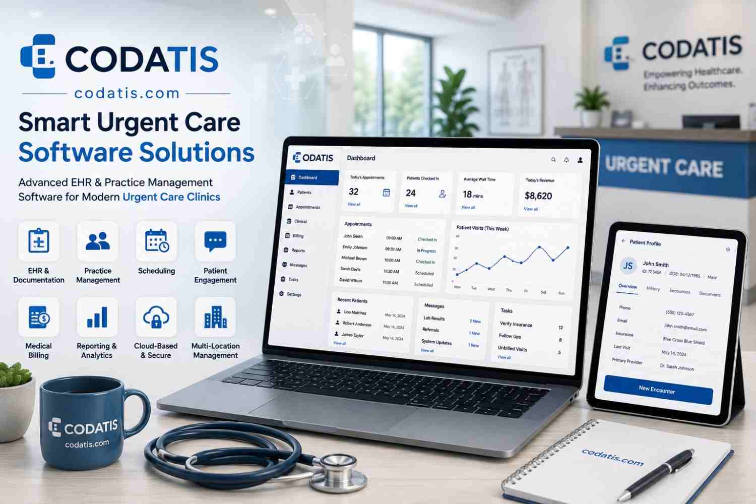 Read more about the article Urgent Care Software Solutions: Streamlining Clinical and Administrative Workflows