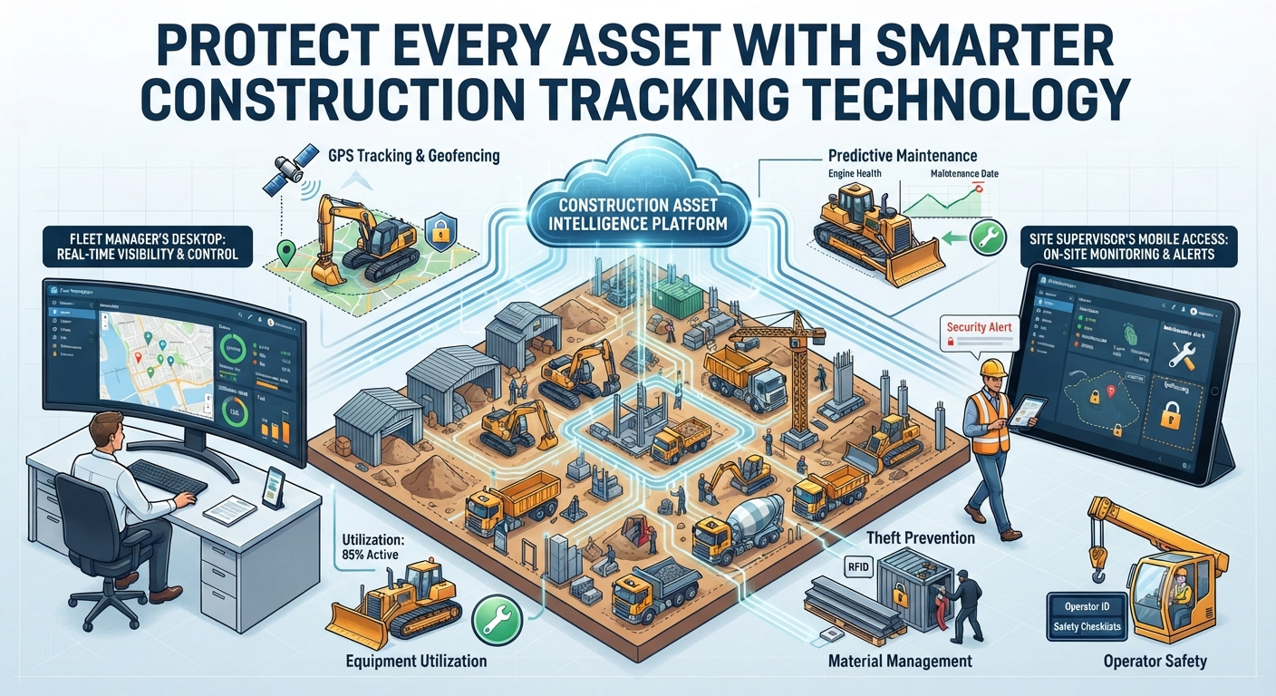You are currently viewing Protect Every Asset with Smarter Construction Tracking Technology