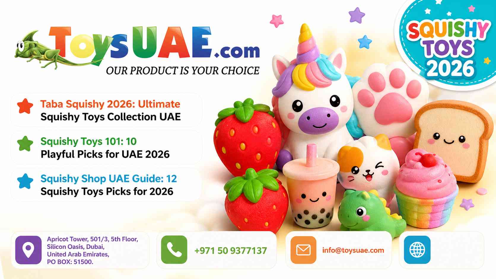 You are currently viewing Squishy Toys 101: 10 Playful Picks for UAE 2026