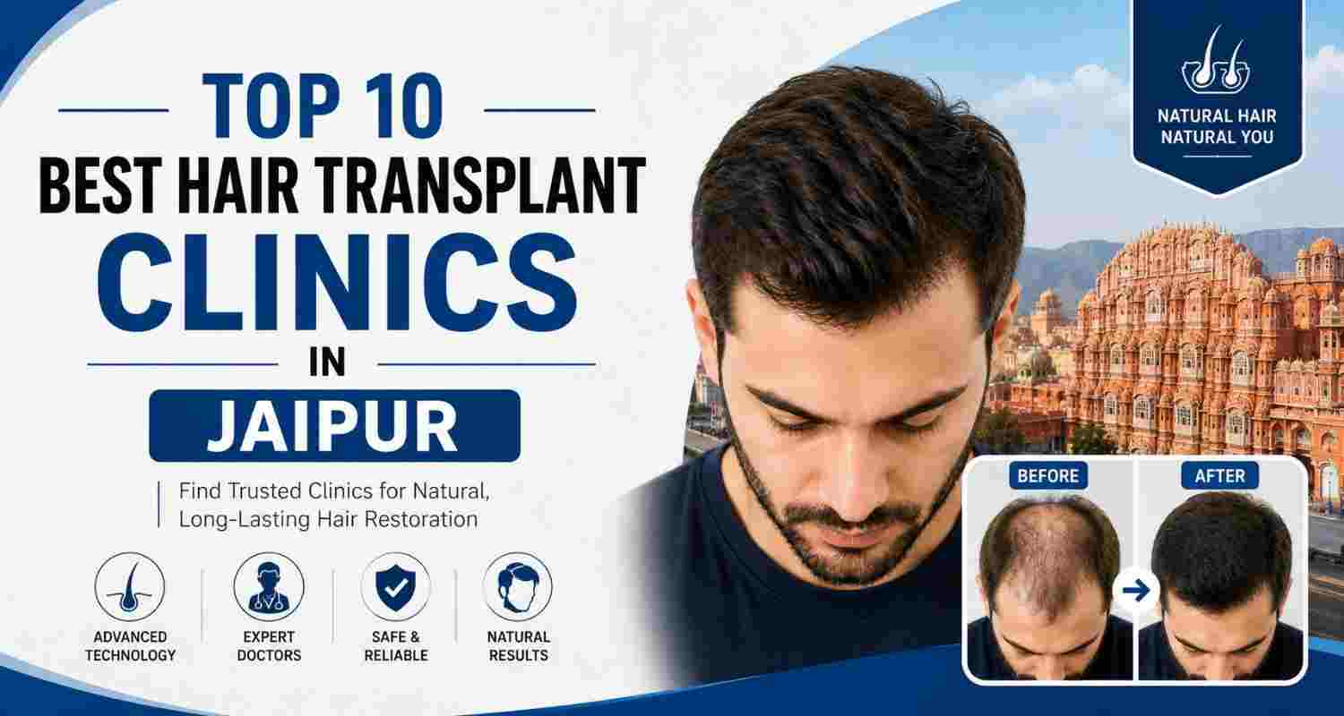 Read more about the article Top 10 Best Hair Transplant Clinics in Jaipur